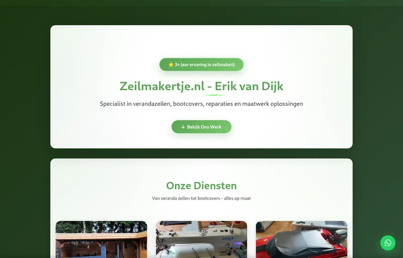 Voorbeeld van Zeilmakertje